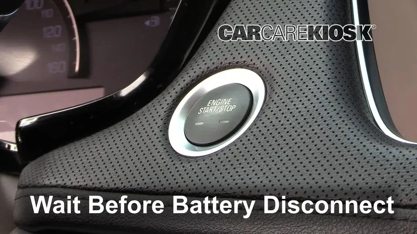 2018 Cadillac XT5 Premium Luxury 3.6L V6 Battery Replace